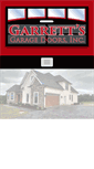 Mobile Screenshot of garrettsgaragedoors.com